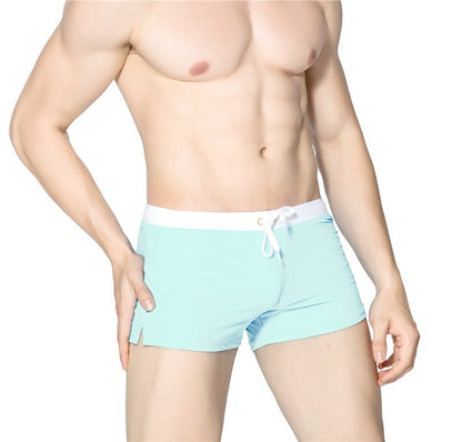 New Fashion Swimwear Men Breathable Men's Swimsuits Trunks Boxer Briefs Sunga SwimSuits Maillot De Bain Beach Shorts