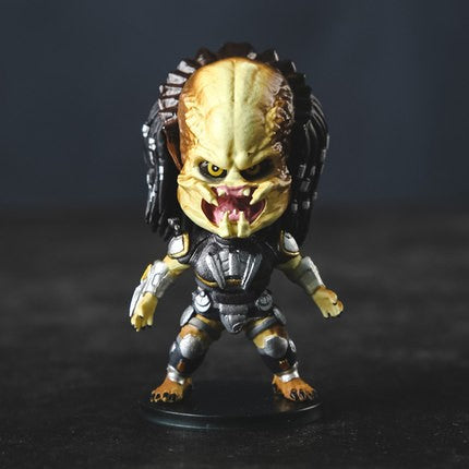 Predators Ultimate P1 Jungle Hunter Jungle Demon Concrete Clan Leader PVC Statue Figure Collectible Model Toy 7cm