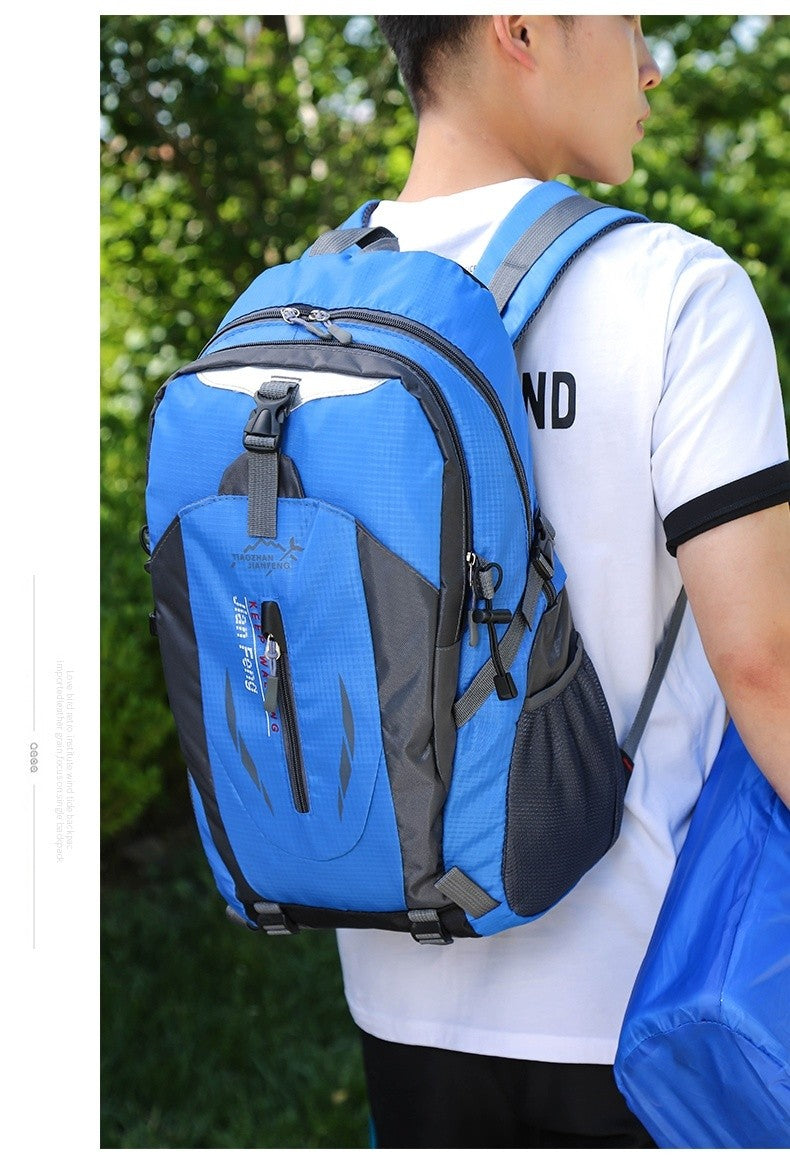 Mochila de Viagem Grande Capacidade Moda Masculina Escalada Esportiva Clássica para Viagem