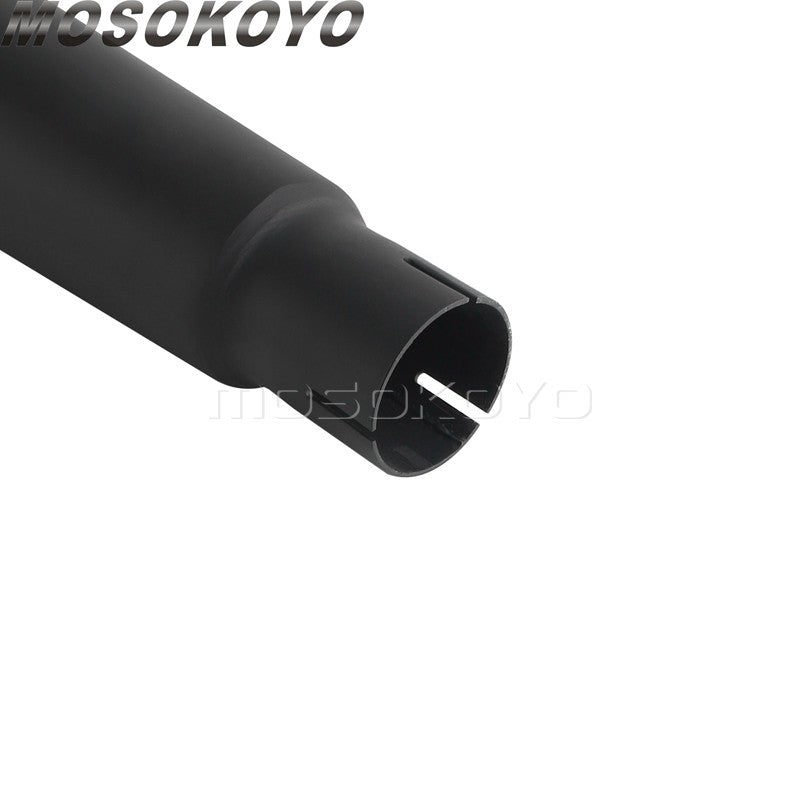 Motorcycle Tappered Slip-On Exhaust Pipe For Harley Touring Street Road Electra Glide Road King FLHR FLHX FLTRX FLHTK 2017-2023