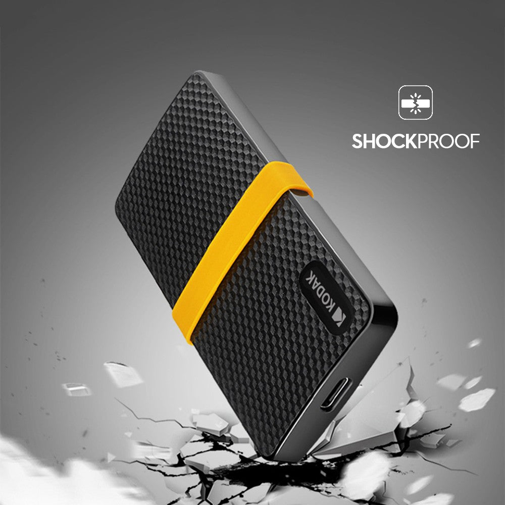 KODAK USB3.1 GEN2 SSD 1TB Disco Rígido Externo 128GB 256GB 512GB 1TB Mini PSSD de estado sólido para PCs laptops disco duro externo