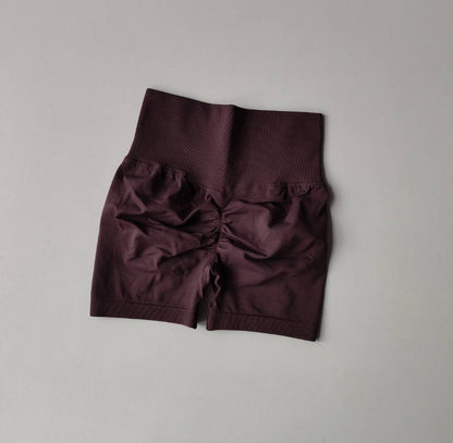 Peach Hip Lifting Sports Shorts Women High Waist and Waist Tightening Slimming Running Hip Speed Drying Three Point Tight Pants