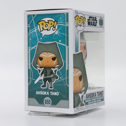 Original Funko Pop Star Wars Ahsoka Tano #650 Action Figure Limited Edition Vinyl Figurine Doll Model Toy Gift Collection Decor