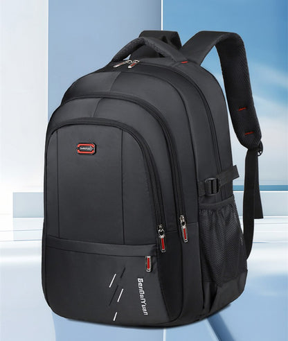 Mochila de Grande Capacidade - Mochila Masculina Espaçosa, Durável e Estilosa, Perfeita para Viagens de Negócios, Lazer e Uso Diário, Su