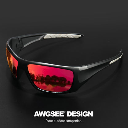 New Polarized Sports Sunglasses for Men Women Youth Baseball Cycling Running Driving Fishing Golf Motorcycle TAC Glasses