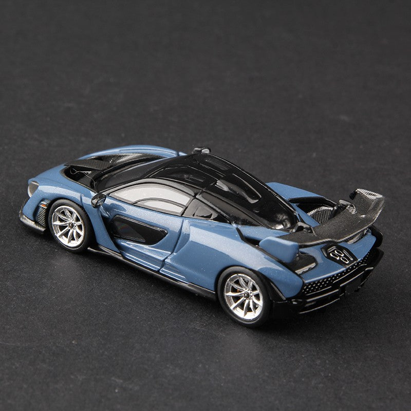 Massdi 1:64 McLaren Senna Modelo de Carro em Liga Minha Supercarro Veículo de Brinquedo Fundido