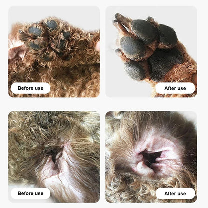 Máquina de Tosa Elétrica Profissional para Cães Aparador de Pelos de Patas para Animais de Estimação Tesoura de Tosar Gatos Aparador de Pelos de Bumbum e Orelhas