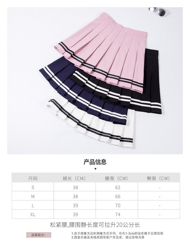 Pleated Tennis Skirt Womens Athletic Golf Sport Outfits Workout Running Mini Korean Style Sexy Harajuku Skirt
