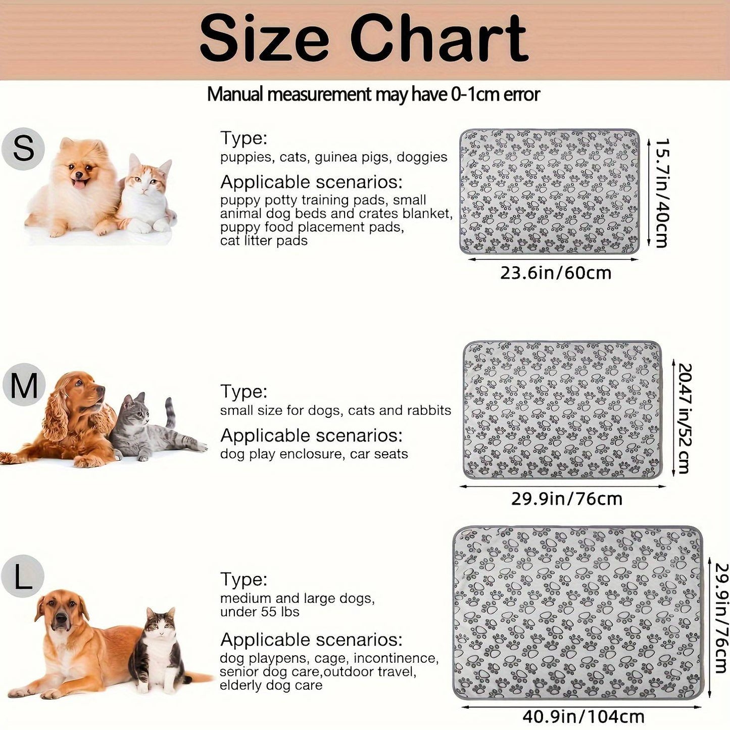 2 Peças Macia Fofa Manta para Pets de Alta Qualidade Desenho Animado Bonito Pata Tapete para Cães Gatos Quente e Confortável