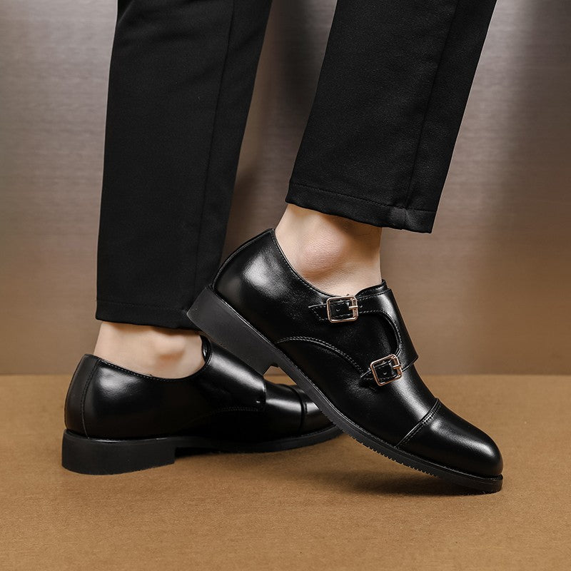 Luxury Brand Casual Leather Men Casual Shoes Fashion Slip-On Flats Moccasins Soft Breathable Man Loafers Business Formal Wedding