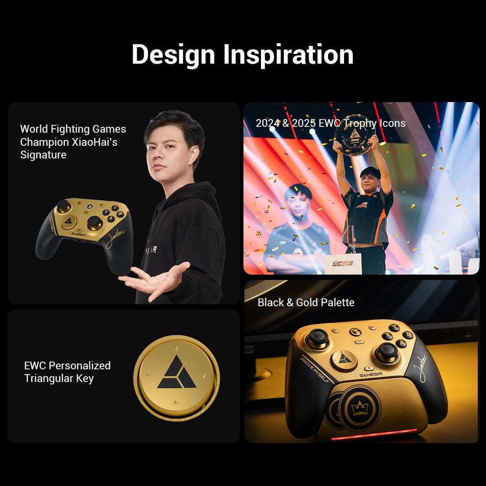GameSir G7 Pro 8K Champion Edition Wireless Gaming Controller for Nintendo Switch 2, Android, iOS, PC, Steam, 8000Hz Gamepad
