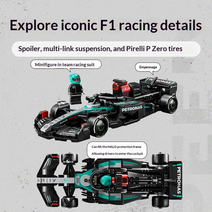 Lego Christmas Celebration 77244 Mercedes AMG F1 W15 Racing Children's Toys Christmas Gift