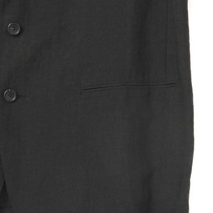 WVGA Spring Autumn New Man Tide Yamamoto Trendy Linen Blazer Niche Chic Casual Turn-Down Collar Long Sleeve Suit Coat Ins W13673