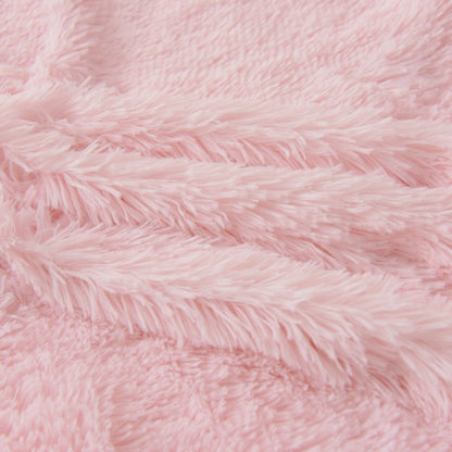 3PC Solid Plush Duvet Cover Comfortable Bedding 1 Duvet cover 2 Pillowcases Soft And Skin Friendly No Filling Four Seasons