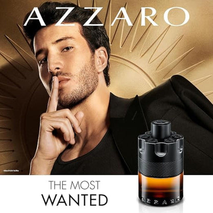 AZZARO The Most Wanted Eau de Parfum Intense – Woody & Spicy Cologne for Men with Fougère and Ambery Notes Amber Wood, Cardamom
