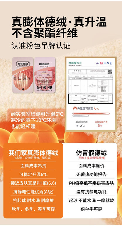 Comfortable Bamboo Fiber Thermal T Shirt Men Tank Top Wool High Quality Seamless Undershirt Winter Men's Warm Fleece Underwear