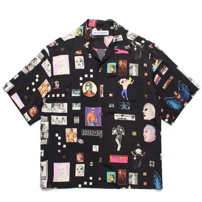 Latest Trend WACKO MARIA 25SS Vintage Denim Rope Crop Casual Hawaii Beach Holiday Mens Womens Casual Short Sleeve Shirt Tops