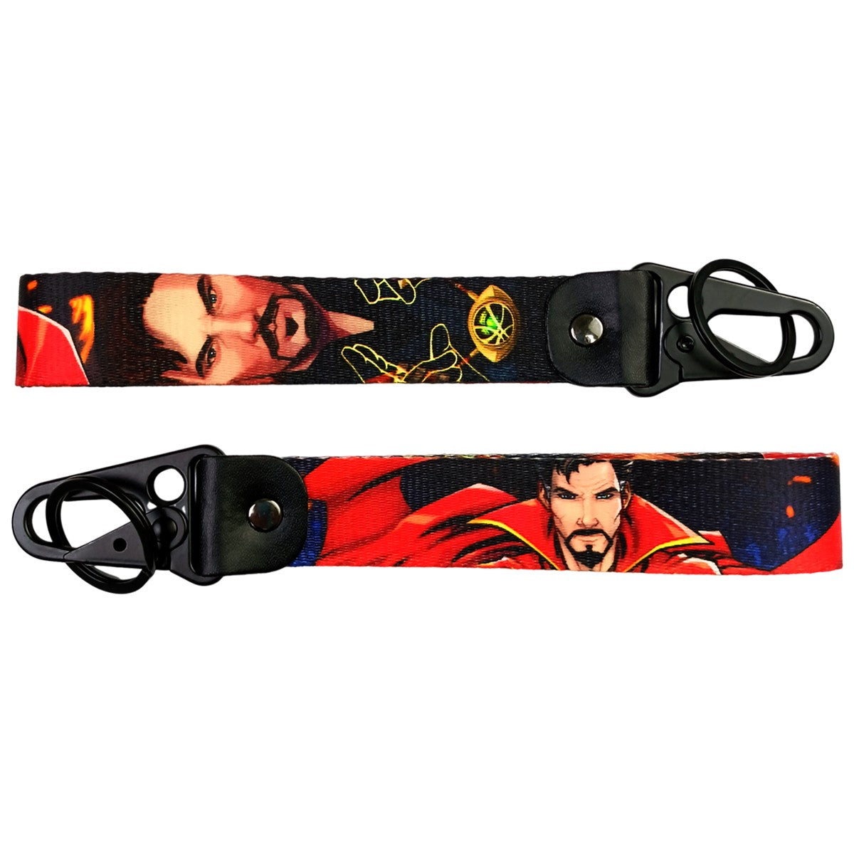 Chaveiro de bico de águia de figuras legais de anime, cordões curtos usados ​​em corda de telefone, suporte de crachá, pingente USB, cordão de chave portátil