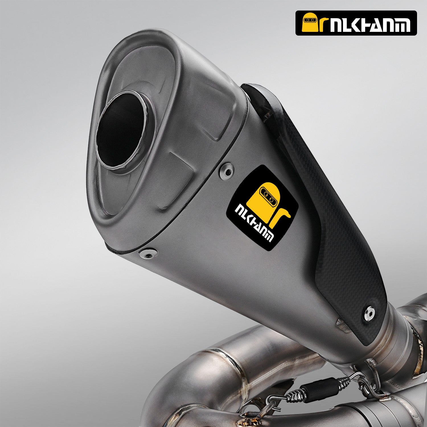 For Panigale V4 Streetfighter V4 V4S Motorcycle Exhaust Escape System Slip On Link Pipe Carbon fiber cover muffler 2018-2024