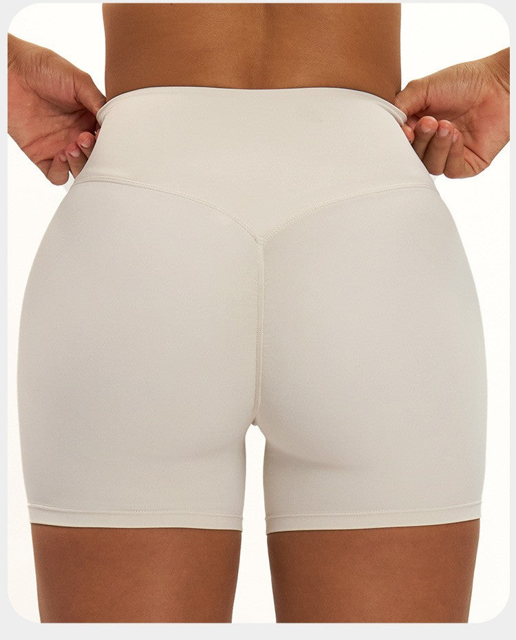 SWELTERING Gym Fitness Shorts Running Cycling Sports Shorts Breathable Workout Short Leggings High Waist Fitness Yoga Shorts