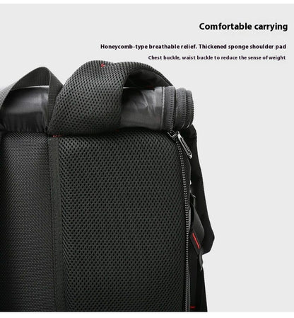 Mochila de Viagem Grande Capacidade 50L 70L Esportes Treino Fitness Bolsa Independente para Sapatos Bolsas para Laptop