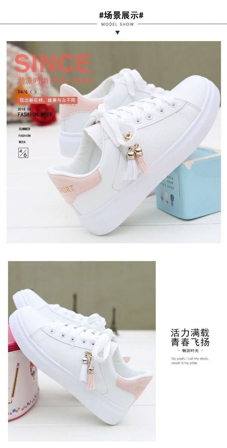 Women Sneaker Breathable Students Casual Shoes Sports for Girl Flat Mesh White Shoes Vulcanize Desginer 2024