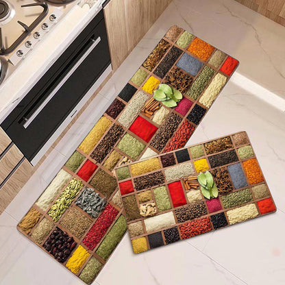 Kitchen Rug Durable Home Entrance Doormat High-end Kitchen Mats for Floor Waterproof House Hold Washable Non-slip Large Carpet