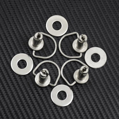 Motorcycle Fastener Hard Saddlebag Mounting Pin Stud Bolt For Harley Touring Softail Road King Glide Heritage FLH FXST FLSTF
