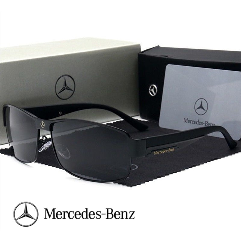 For Mercedes Benz A B C E S V Class GLB GLC GLE AMG Pilot SLK SLC ML Car High Men Anti Glare Driver Goggles Polarized Sunglasses