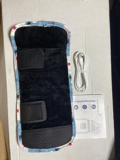 Cartoon Warm Milk Cover Three-level Heating Constant Temperature Bottle Cover Portable Universal Baby Bottle Insulation Cover