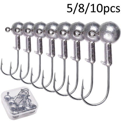 Embalagem Lurestiker Box 1g 2g 3g 4g 8g 10g 12g 14g 18g 20g 25g 28g anzol jig head para iscas soft lure e minhocas
