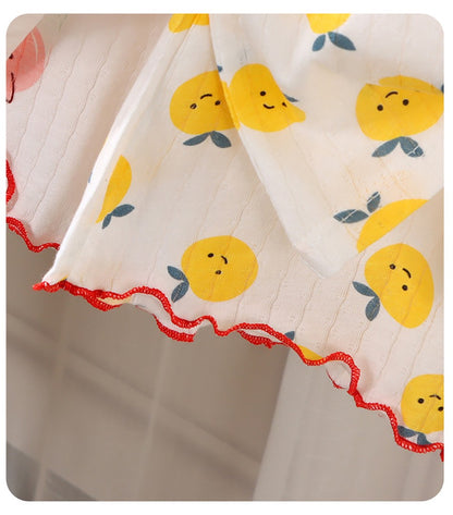 2 Pcs 2025 Summer Girl's Pajamas Sets Loungewear Set Strap Sleepwear Pants Skirt Baby Girl Clothes Sleeveless Children's Clothes