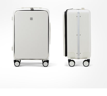 Hanke New Design Luggage Business Travel Suitcase Carry On Boarding Cabin Trolley Case PC Material Rolling Spinner Wheels