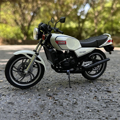 1:12 YAMAHA RZ250 RD250LC Liga Clássico Corrida Moto Modelo Diecasts Rua Cross-country Esporte Moto Modelo Brinquedo Infantil