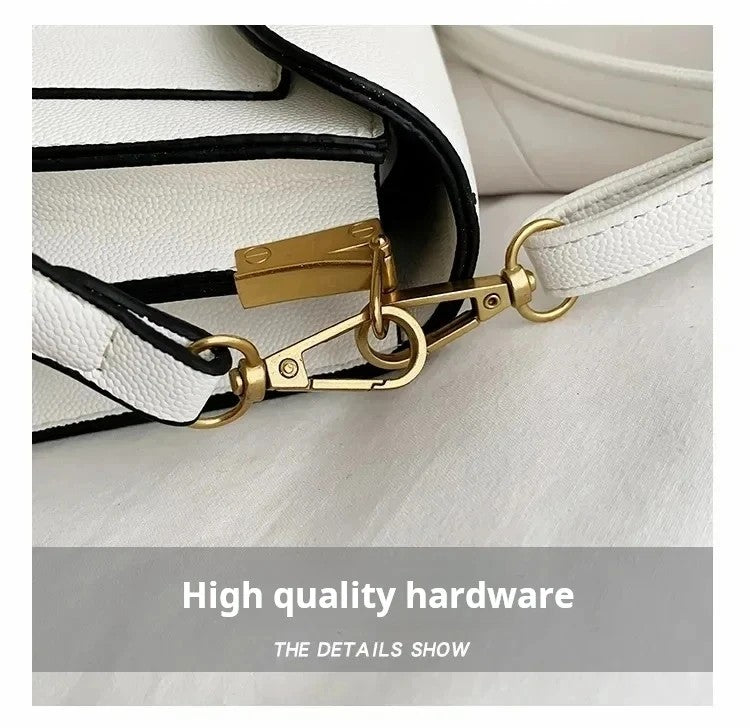 2025 Hot! Women's Simple Caviar Small Square Crossbody Bag - Portable & Fashion - Forward Design