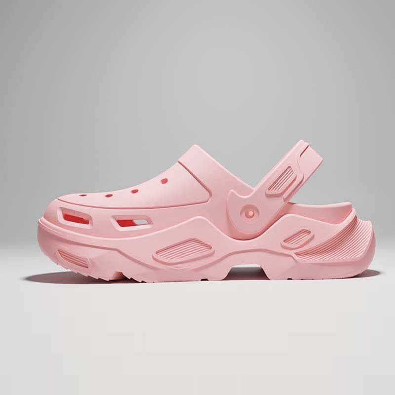 New Clogs Shoes For Women Men Platform High-heeled Outdoor EVA Non-slip Waterproof Sandals Comfortable Soft Heightening Shoes