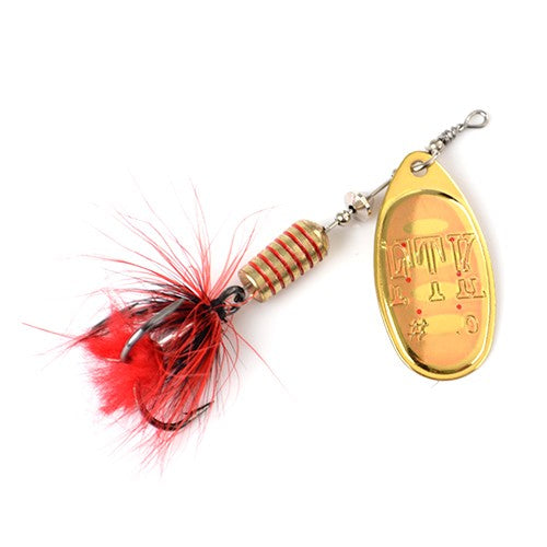 Isca de Pesca FTK Spinner Bait Colher 1pc Pena Isca para Água Salgada Acessórios Anzol Triplo Metal Isca Dura Wobblers Tackle