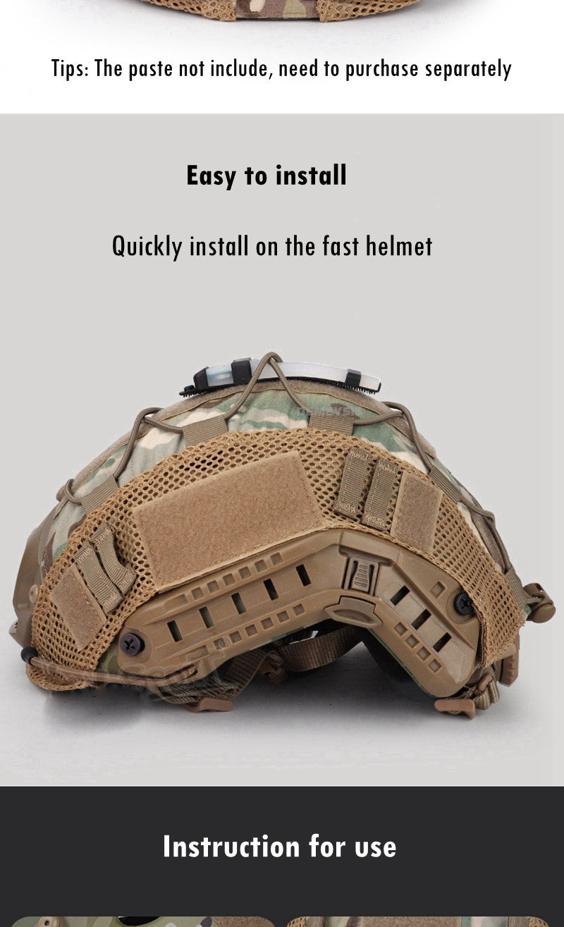 Tactical Helmet Cover for Fast MH PJ BJ Helmet Airsoft Paintball Helmet Cover