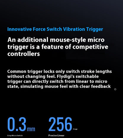 Flydigi Vader4 PRO Wireless Gaming Controller 1000Hz Force Switch Trigger RGB Real Vibration Elite APEX 4 Gamepad for PC Switch2