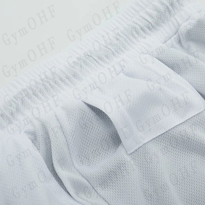 Men's UFC Printed Quick-Dry Double-Layer Sports Shorts, Breathable Tennis Training Shorts