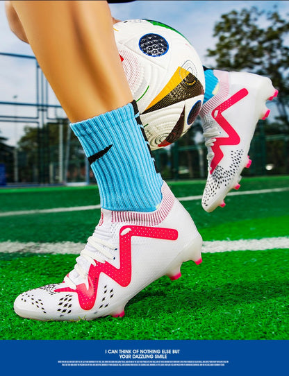 Men Society Soccer Shoes Cleats Professional Football Field Boots Fast Grass Training Football Shoes High Quality Sneaker Match