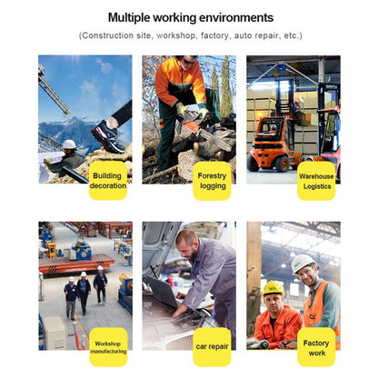 Sapatos de Segurança Impermeáveis Masculinos com Biqueira de Aço Botas de Couro Calçado Masculino Sapatos de Trabalho Indestrutíveis para Construção Marrom
