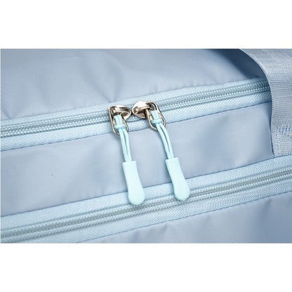 Large capacity travel bag, sports fitness backpack, with independent shoe cabinet, zipper closure, suitable for short-term and l