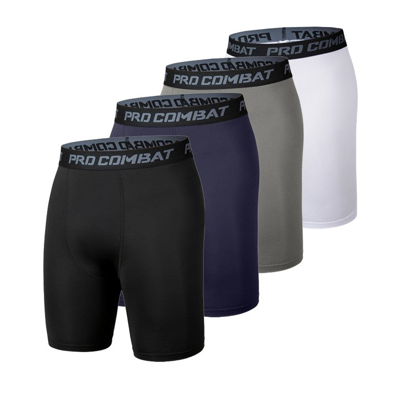 1 Pcs High Performance Men's Compression Shorts Quick Dry, Breathable, and Stretchy Base Layer for Sports Running Gym