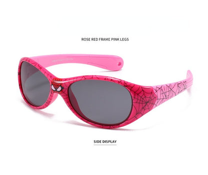 Marvel Spiderman Sunglasses Avengers Figure Cartoon Fashion Sunglasses Kids Cute Goggle Plastic Toys Boys Girls Birthday Gifts