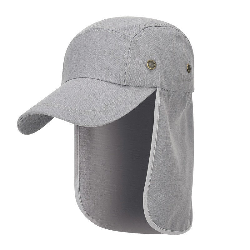 Outdoor Sport Hiking Camping Visor Hat UV Protection Face Neck Cover Fishing Sun Protcet Cap Fishing Cap Rain Hat Sun Hat Jungle