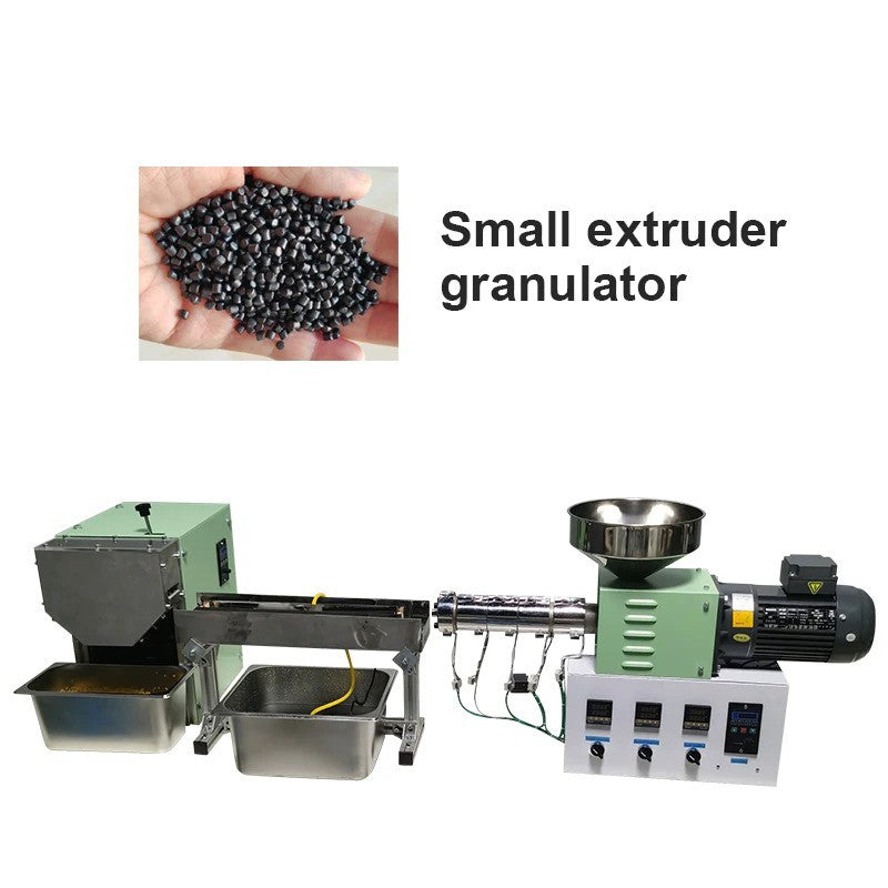 SJ35/SJ25/SJ15 Micro Extrusion Granulator Plastic Modification Formula Laborator 3kg/h with Cooler & Spooler System 3D Printing