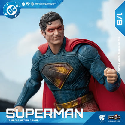 2025 Fondjoy Boneco de Ação Superman Danificado em Batalha David Corenswet 1/9 Novo Boneco Superman Pvc Articulado Brinquedo Infantil Presente Menino