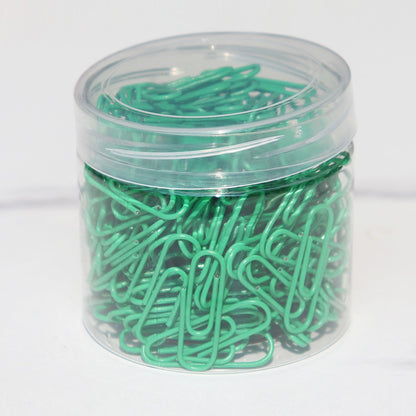 200Pcs Paper Clips Notebook Filing Bookmark Rustproof Paperclips Document Organizing for Office School Supplies