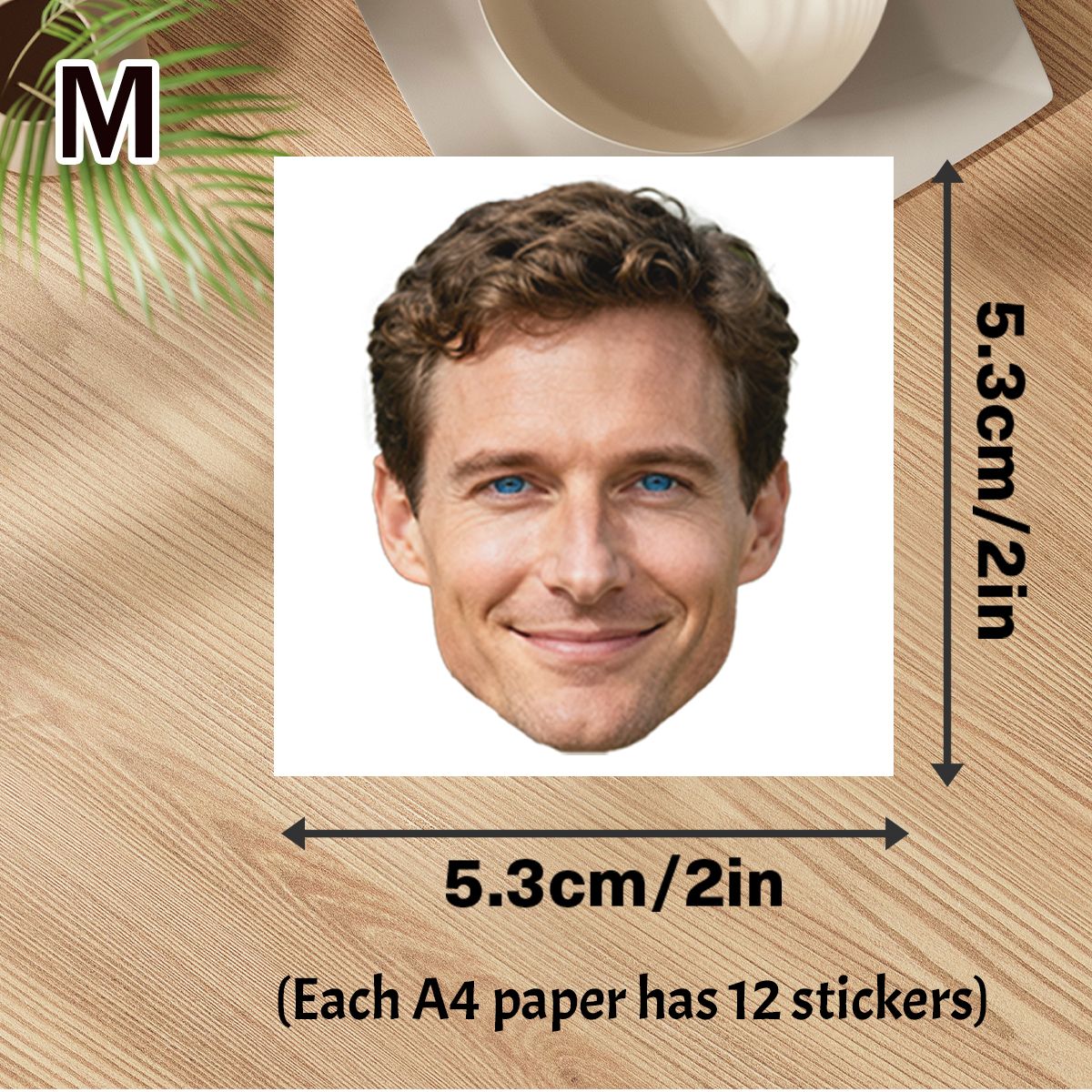 Personalized Tattoo Stickers With Pet Photo, Customizable Family Photos Tattoo Stickers, 2 Sizes: S/M, Valentine's Day Gifts,